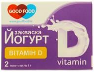 Закваска бактериальная ТМ Good Food сухая Йогурт Витамин D 2г 4820157200735