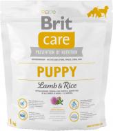 Корм для усіх порід Brit Care Puppy All Breed для цуценят та молодих собак з ягнятиною та рисом, 1кг, 132702 1 кг