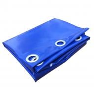 Тент универсальный Техно Тент Плюс водонепроницаемый ПВХ 450 г/м² с люверсами 2,85х4 м синий