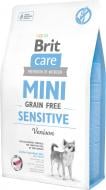 Корм для малих порід Brit Care Sensitive Grain Free для собак дрібних порід з олениною, 2кг, 170776 2 кг