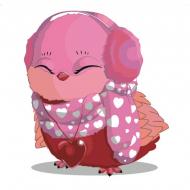 Раскраска по номерам Strateg Совушка с наушниками 30х30 см ES001