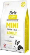 Корм для малих порід Brit Care Mini Grain Free Adult для собак дрібних порід з ягнятиною, 2кг, 170770 2 кг