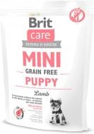 Корм для малих порід Brit Care Mini Grain Free Puppy для цуценят лактуючих собак з ягнятиною, 400г, 170774 400 г