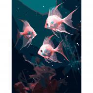 Картина по номерам Strateg Яркие рыбы 30х40 см SS-1291 Картина по номерам Strateg Яркие рыбы 30х40 см SS-1291