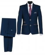 Костюм школьный для мальчика West-Fashion р. 34 / р. 140 синий А775Б