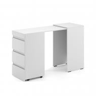 Комод-стол ART IN HEAD Молли 450x760x500 мм белый/белый TB01010100000