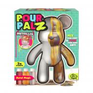 Набор для творчества ToyMonster Pour Palz Флюид Арт Мишка "Магия металлика" S3 Metallic GS-G25021