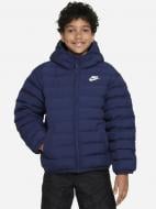 Куртка детская зимняя Nike K Nsw Low Synfl Hd Jkt FD2845-410 р.S синяя