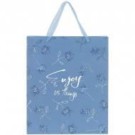 Пакет подарунковий 25х19 см Flower Symphony-3 Axent Пакет подарунковий 25х19 см Flower Symphony-3 Axent