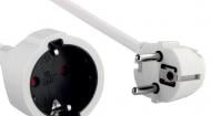 Удлинитель Electraline с заземлением 1 гн. белый 5 м 1637