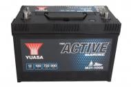 Аккумулятор автомобильный Yuasa 100Ah 750A 12V «+» слева (M31100S)
