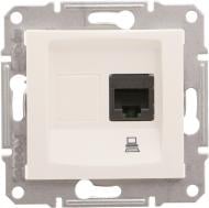 Розетка компьютерная Schneider Electric Sedna RJ45 CAT5e кремовый SDN4300123