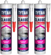 Клей монтажний Tytan Classic Fix 310 мл прозорий 3 шт