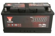 Аккумулятор автомобильный Yuasa 90Ah 800A 12V «+» справа (YBX3017)