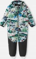 Комбинезон для девочек Reima Softshell Mjosa р.74 зеленый 5100006A-8683