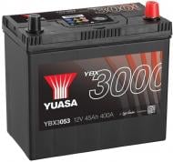 Аккумулятор автомобильный Yuasa 400Ah 45A 12V «+» справа (YBX3053)