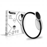 ВИТРИНА! Люстра светодиодная Eurolamp A60 80 Вт LED-модуль белый с черным LED-LR-80-A60