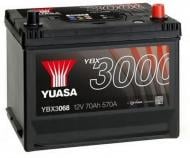 Аккумулятор автомобильный Yuasa 570Ah 70A 12V «+» справа (YBX3068)