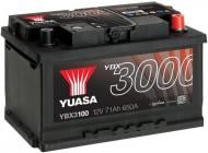 Аккумулятор автомобильный Yuasa 650Ah 71A 12V «+» справа (YBX3100)