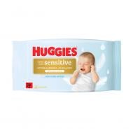 Дитячі вологі серветки Huggies Extra Care Sensitive 48 шт.