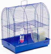 Клітка Природа Роккі ХРОМ з колесом для гризунів 37х28х36см