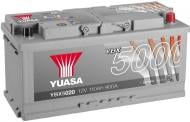 Аккумулятор автомобильный Yuasa 900Ah 110A 12V «+» справа (YBX5020)