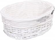 Корзинка плетеная Tony Bridge Basket с текстилем 28х20х12 см HQN20-1CD-5