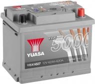 Аккумулятор автомобильный Yuasa 600Ah 62A 12V «+» справа (YBX5027)