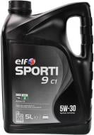 Моторна олива синтетична Elf Sporti 9 C1 5W-30 5 л (210438)