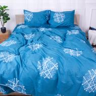 Комплект постельного белья Сатин 22-1288-1 Iridescent 175х210 см мультиколор MirSon