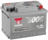 Аккумулятор автомобильный Yuasa 620Ah 60A 12V «+» справа (YBX5075)