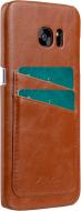 Чехол MELKCO Leather Dual Card для Samsung Galaxy S7 Edge G935 brown (SSS7EDLOCF3BNPU)