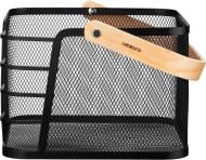 Кошик для фруктів Ardesto Midori 24х23,5х16,1 см чорний AR0923B