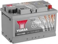 Аккумулятор автомобильный Yuasa 680Ah 75A 12V «+» справа (YBX5100)