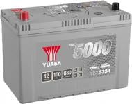 Аккумулятор автомобильный Yuasa 830Ah 95A 12V «+» слева (YBX5334)