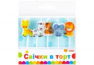 Свечи для торта Africa 3D (MX629291) Maxi 5 шт.