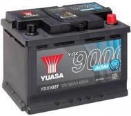 Аккумулятор автомобильный Yuasa 680Ah 60A 12V «+» справа (YBX9027)