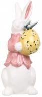 Статуэтка Lefard Кролик с пасхальным яйцом 34,3 см разноцветный