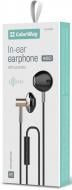 Наушники ColorWay 3.5 mm Wired Earphone Blast 2 black (CW-WD02BK)