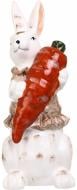 Статуэтка Lefard Кролик с морковью 31 см разноцветный