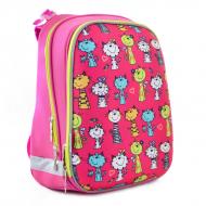 Рюкзак каркасный 1 вересня H-12 Kotomaniya rose