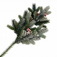 Гілочка декоративна зі штучної хвої 30 см