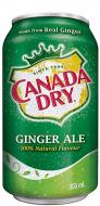 Безалкогольний напій Dr Pepper Canada Dry Ginger Ale 0,33 л (8435185954954)