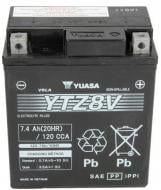 Акумулятор автомобільний Yuasa 120Ah 7,4A 12V «+» праворуч (YTZ8V)