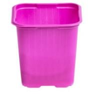 Набор VEFI горшков для рассады квадратных 8х8 см, розовый (20 шт/уп)