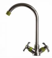 Змішувач для кухні DOMINO DOMINO DK-H1-2N-GREEN