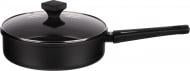 Сковорода с крышкой Ardesto Gemini Gourmet Andria 24 см черная AR1924GMG