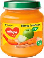 Пюре Milupa Яблуко і морква 125 г