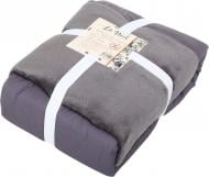 Пододеяльник Dark Grey двухсторонний 200x210 см темно-серый La Nuit