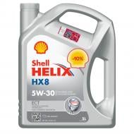 Моторна олива синтетична SHELL Helix HX8 ECT 5W-30 5 л (550046394)